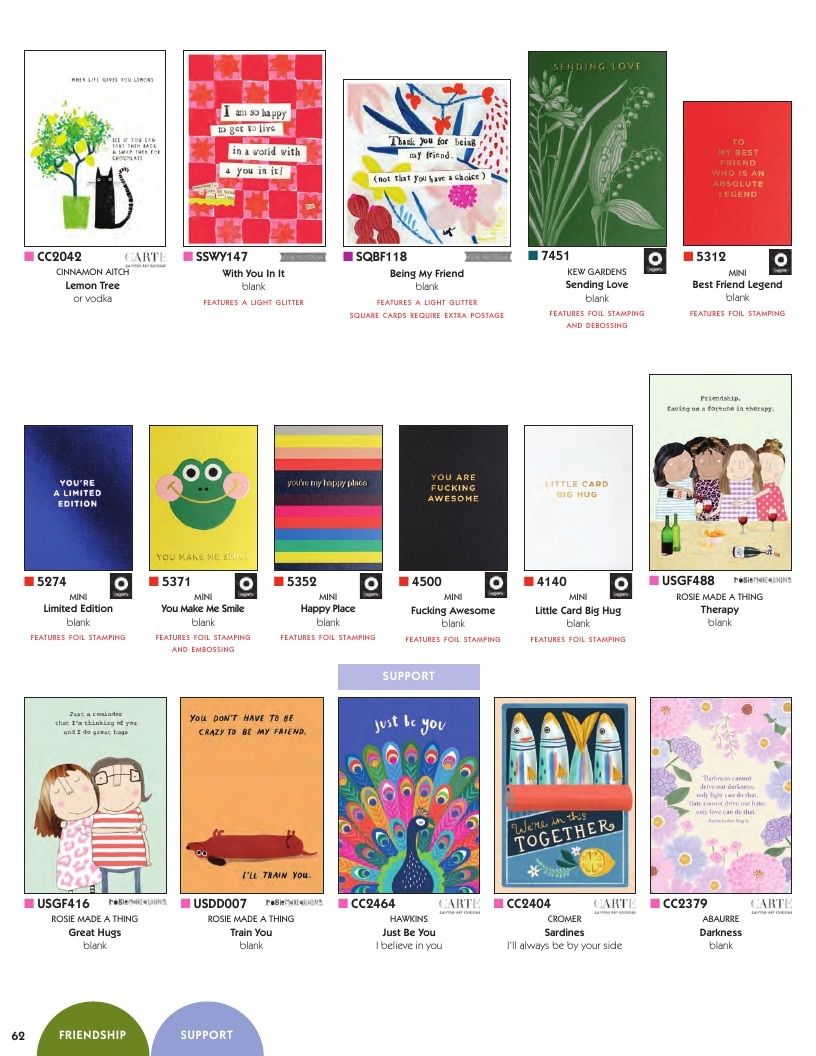 Calypso Cards Greeting Cards Catalog Weekly Ad January 1 - December 31, 2026