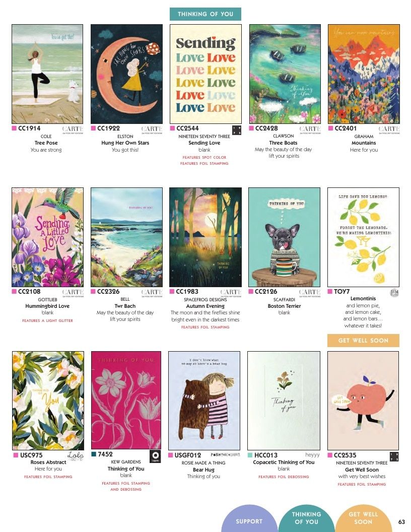 Calypso Cards Greeting Cards Catalog Weekly Ad January 1 - December 31, 2026