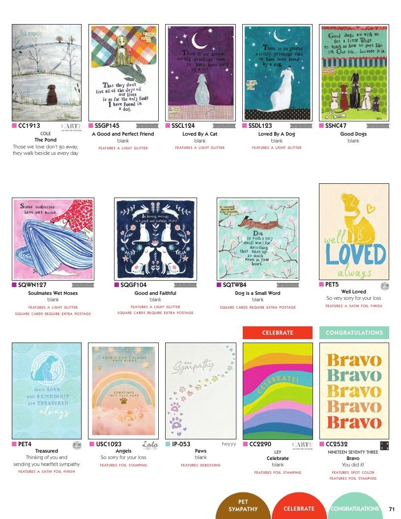 Calypso Cards Greeting Cards Catalog Weekly Ad January 1 - December 31, 2026