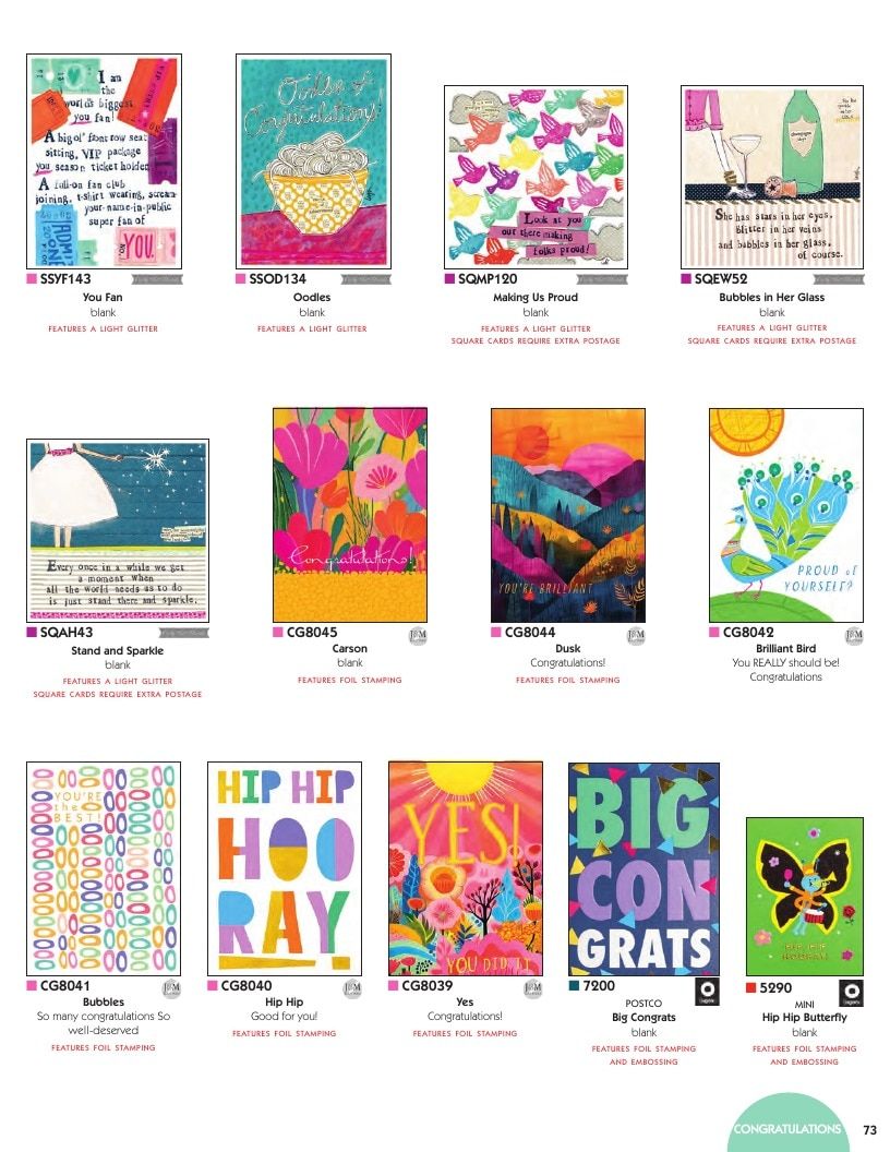 Calypso Cards Greeting Cards Catalog Weekly Ad January 1 - December 31, 2026