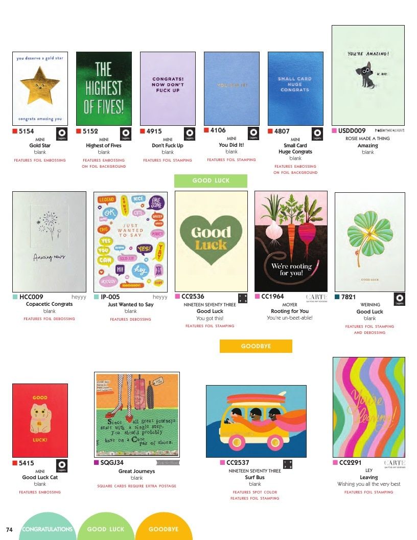 Calypso Cards Greeting Cards Catalog Weekly Ad January 1 - December 31, 2026