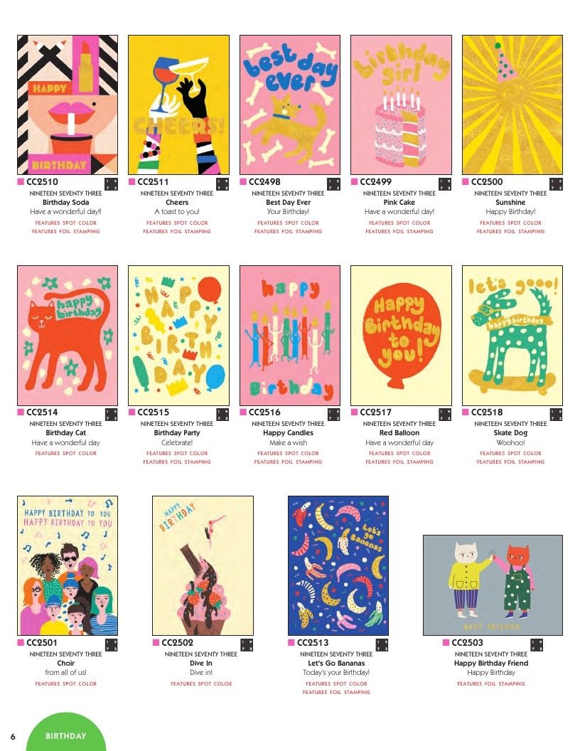 Calypso Cards Greeting Cards Catalog Weekly Ad January 1 - December 31, 2026