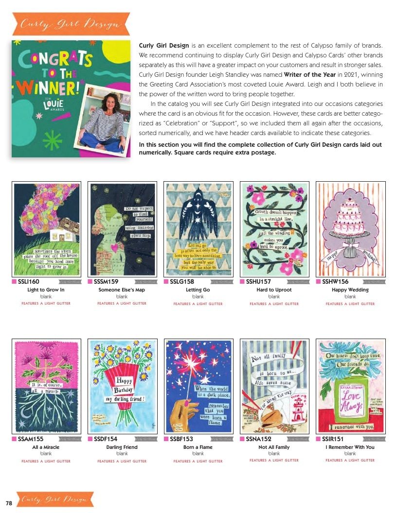 Calypso Cards Greeting Cards Catalog Weekly Ad January 1 - December 31, 2026