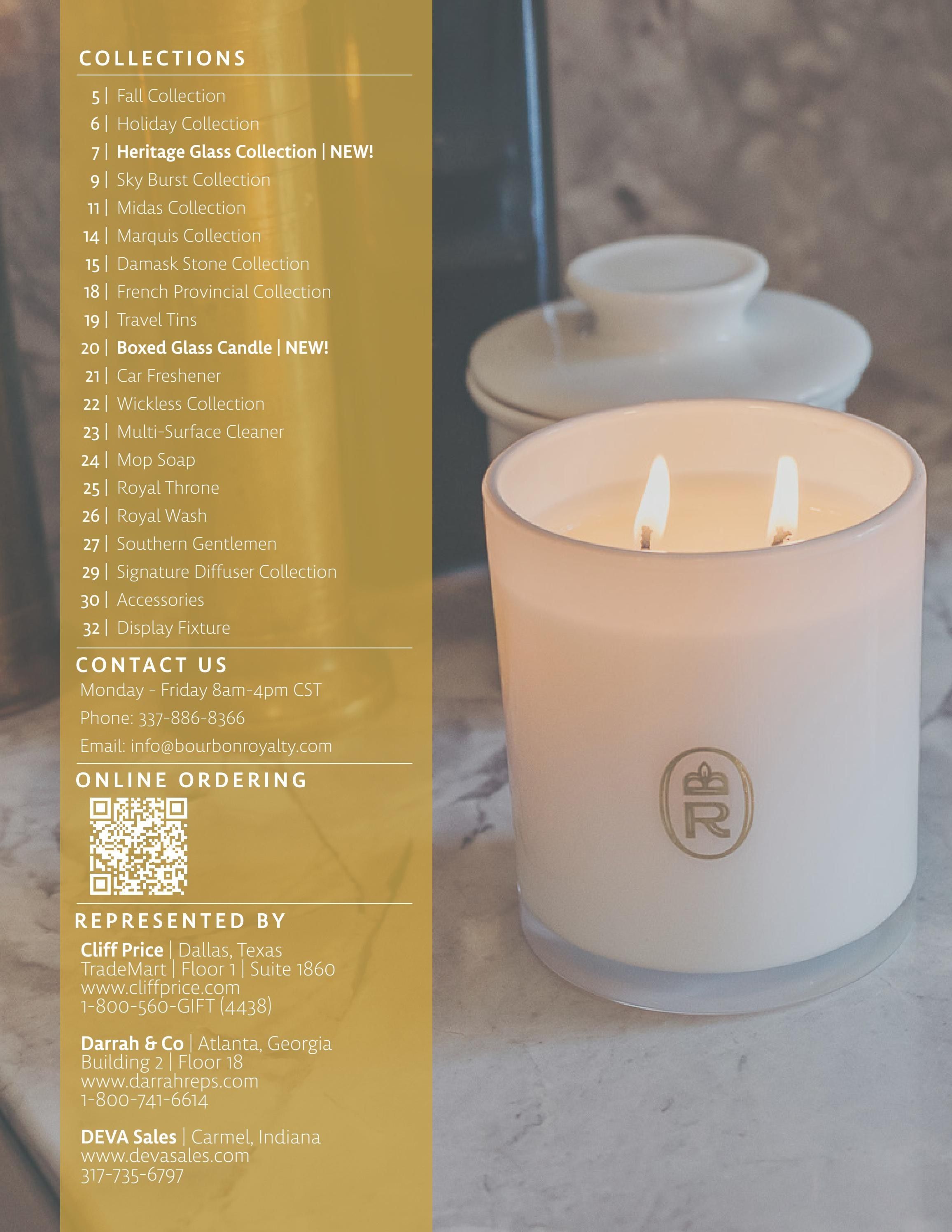 Bourbon Royalty Winter Home Fragrance Catalog Weekly Ad January 1 - December 31, 2026