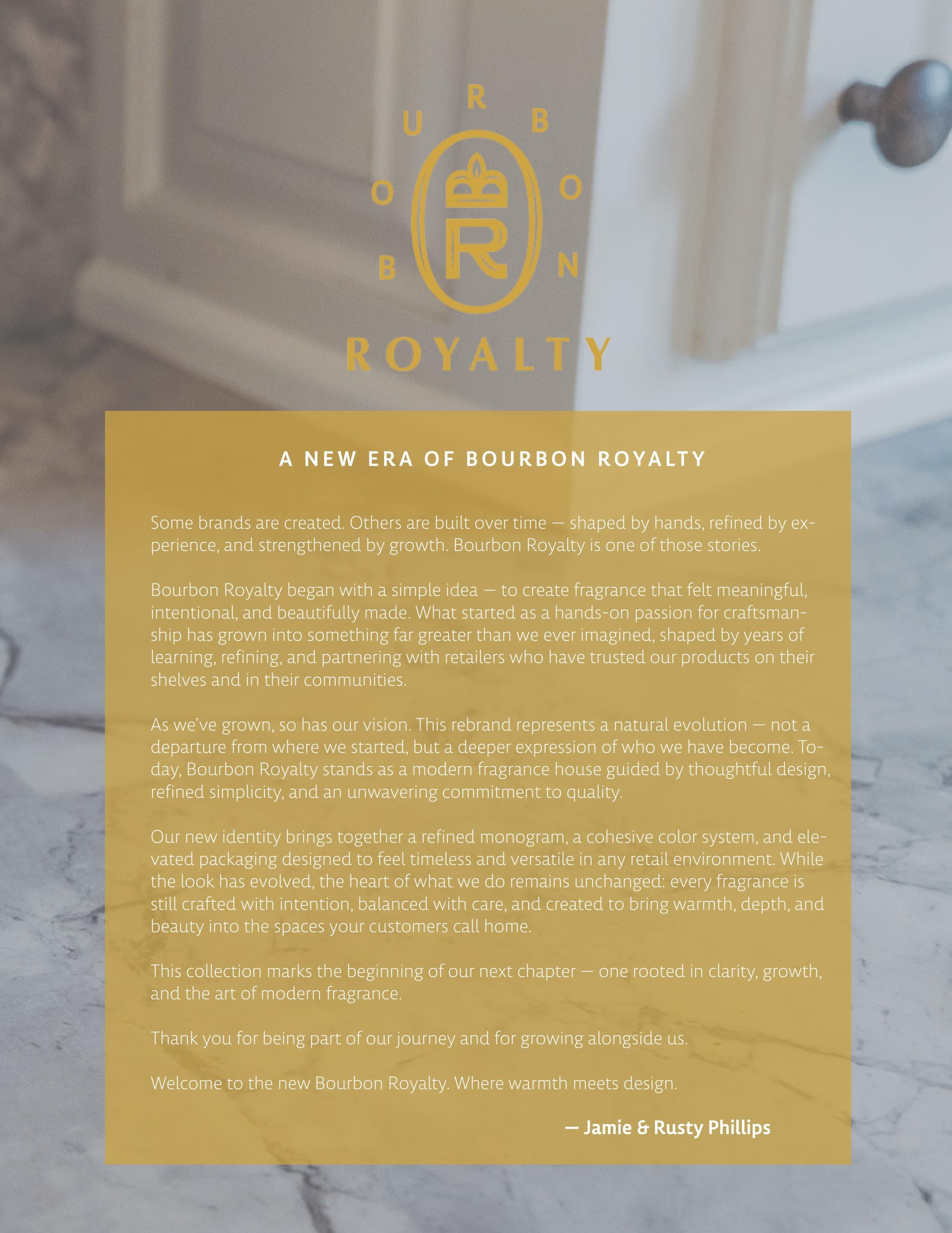 Bourbon Royalty Winter Home Fragrance Catalog Weekly Ad January 1 - December 31, 2026