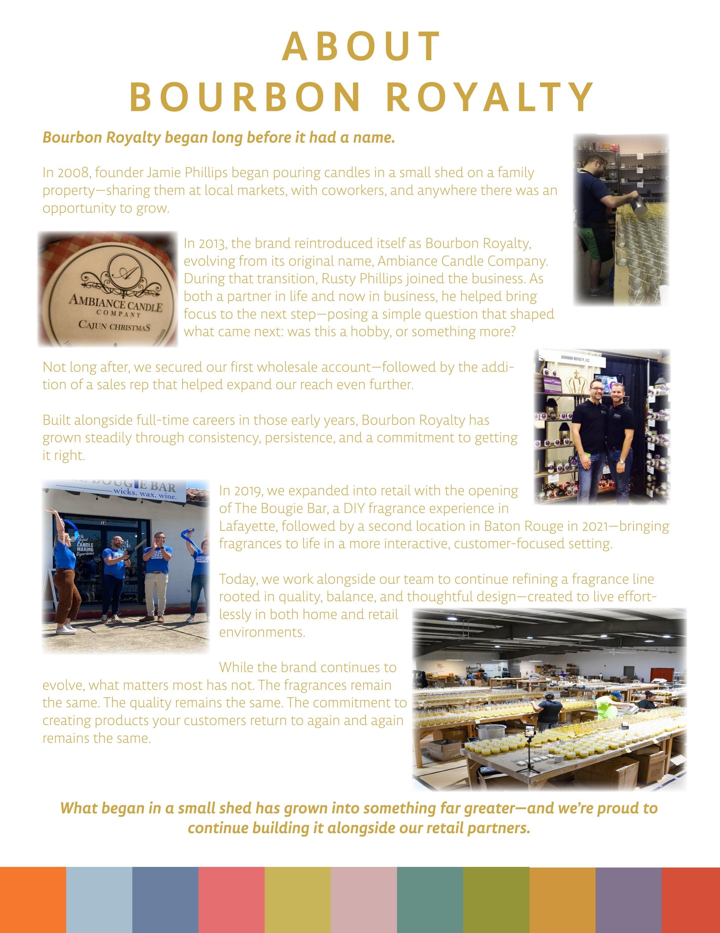 Bourbon Royalty Winter Home Fragrance Catalog Weekly Ad January 1 - December 31, 2026