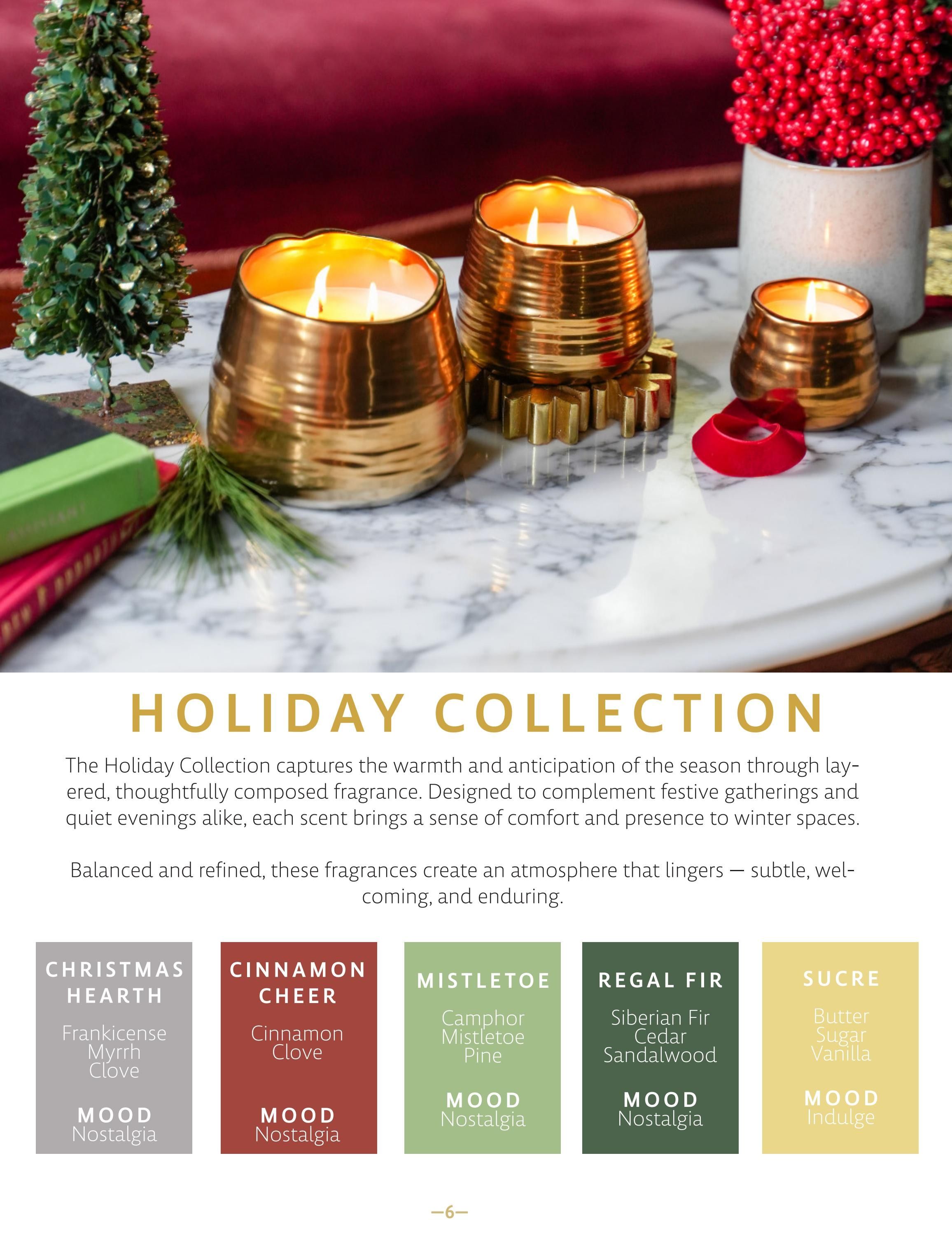 Bourbon Royalty Winter Home Fragrance Catalog Weekly Ad January 1 - December 31, 2026