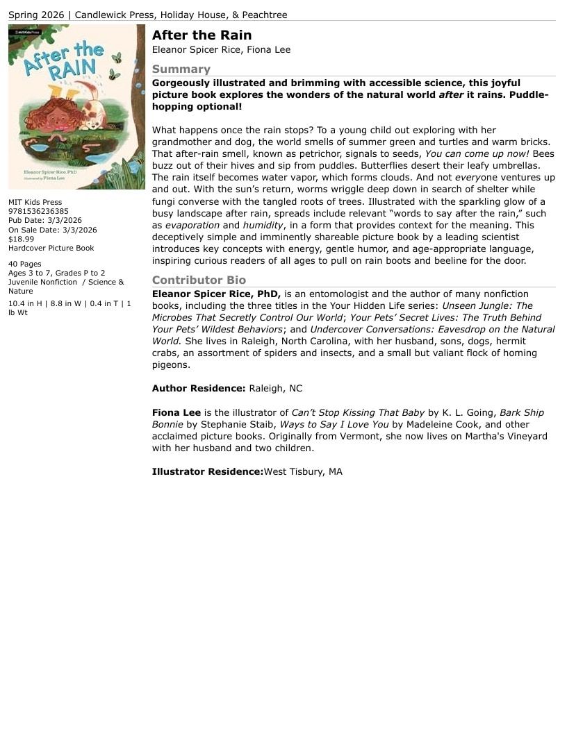 Candlewick Press Spring Books Catalog Weekly Ad January 1 - December 31, 2026