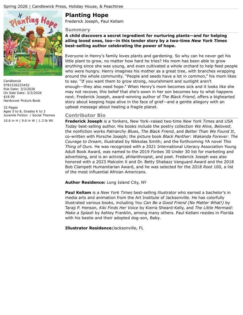 Candlewick Press Spring Books Catalog Weekly Ad January 1 - December 31, 2026