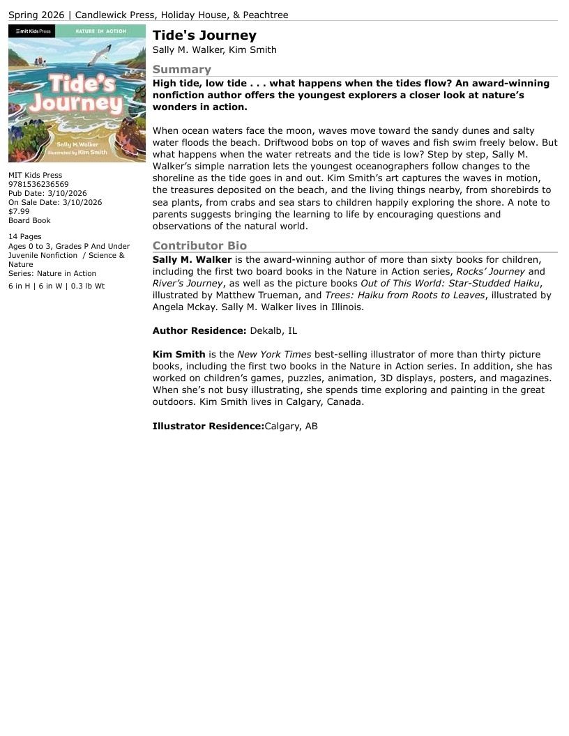 Candlewick Press Spring Books Catalog Weekly Ad January 1 - December 31, 2026