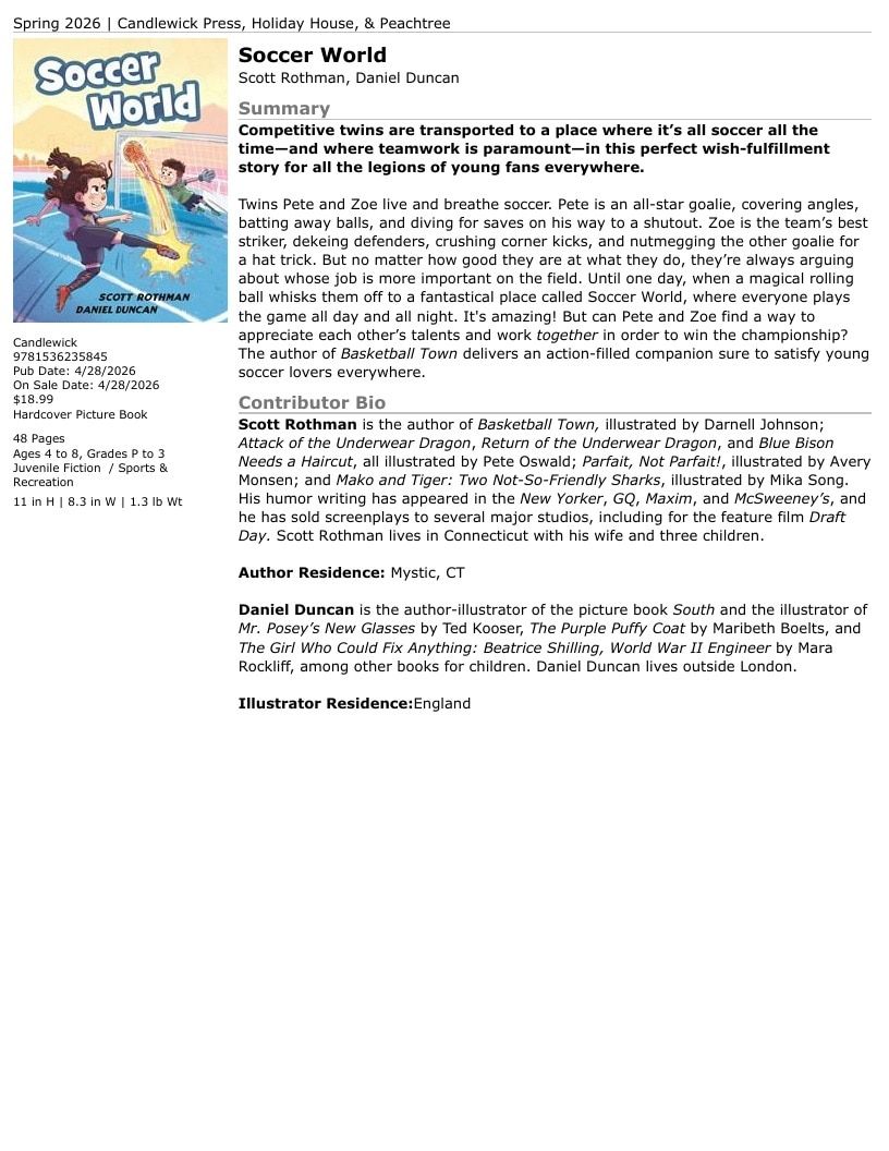 Candlewick Press Spring Books Catalog Weekly Ad January 1 - December 31, 2026