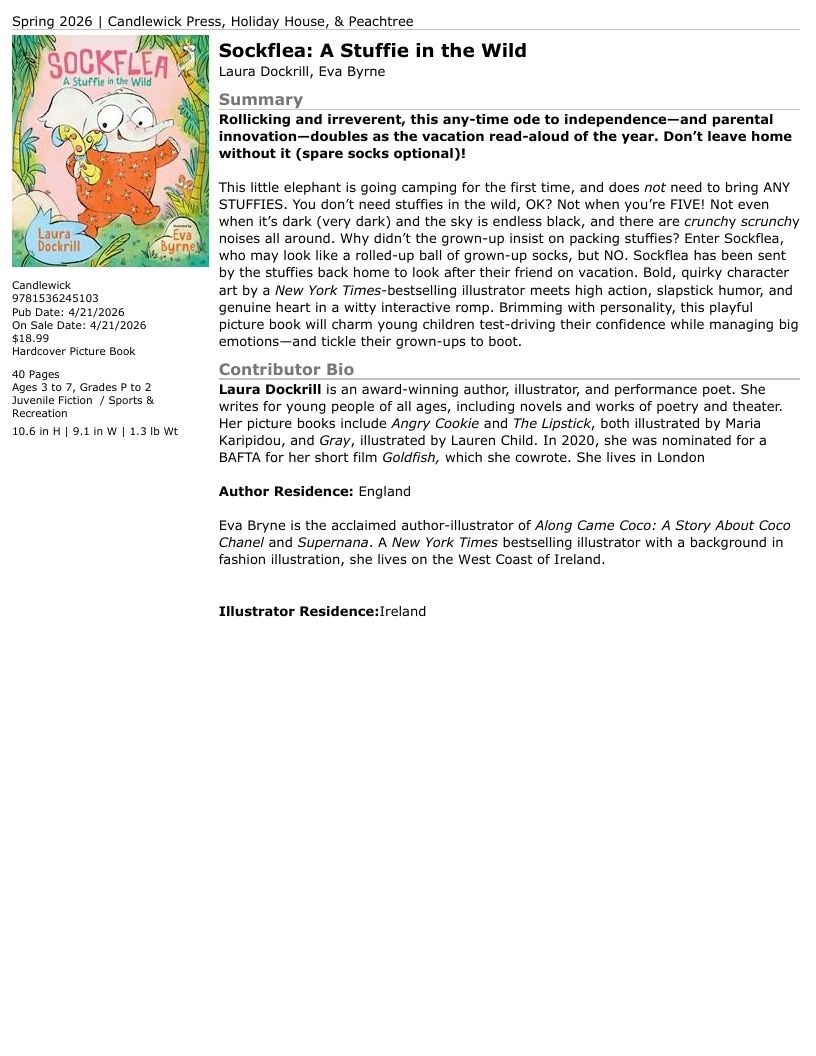 Candlewick Press Spring Books Catalog Weekly Ad January 1 - December 31, 2026