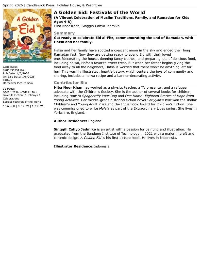 Candlewick Press Spring Books Catalog Weekly Ad January 1 - December 31, 2026