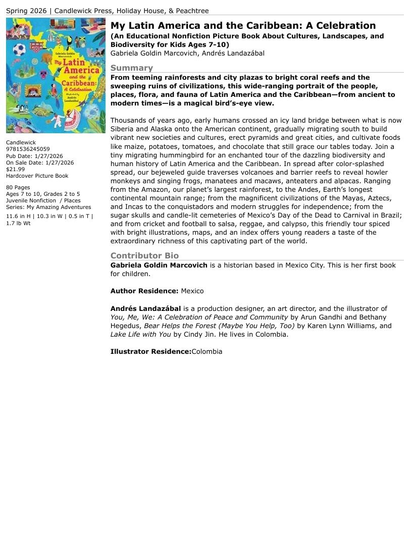 Candlewick Press Spring Books Catalog Weekly Ad January 1 - December 31, 2026