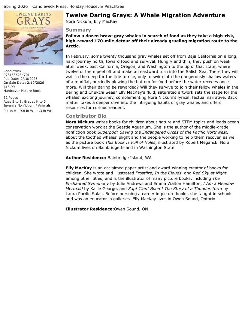 Candlewick Press Spring Books Catalog Weekly Ad January 1 - December 31, 2026