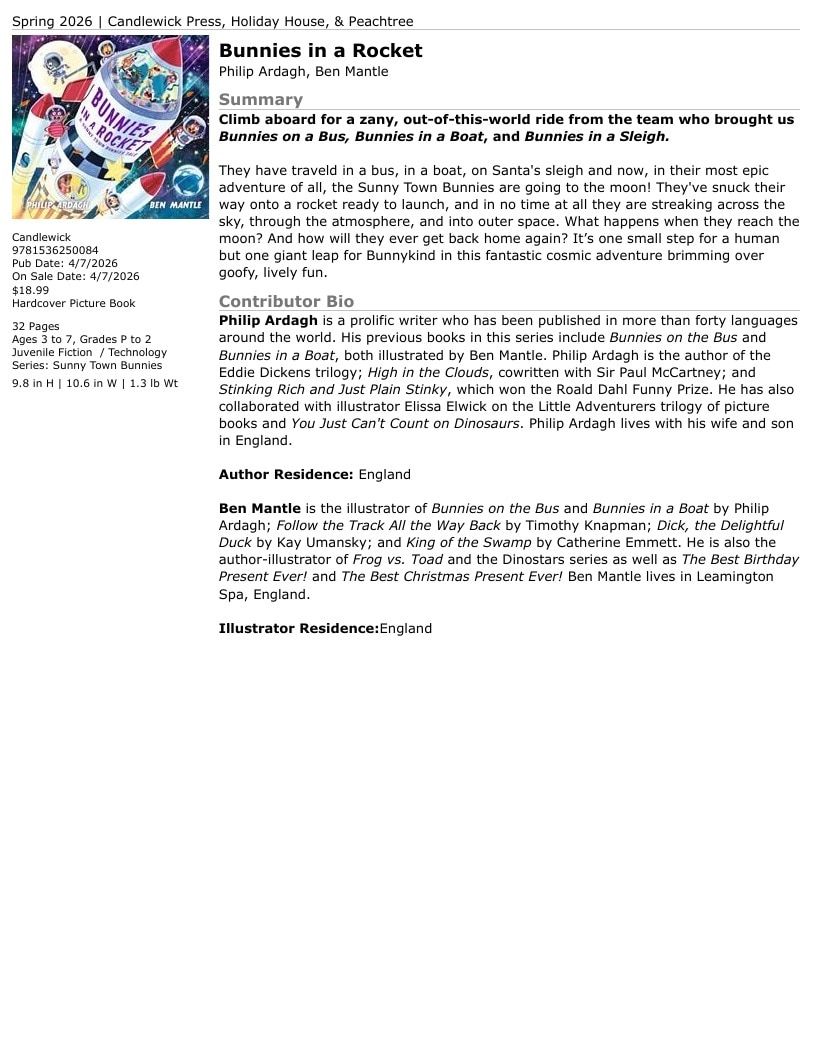 Candlewick Press Spring Books Catalog Weekly Ad January 1 - December 31, 2026