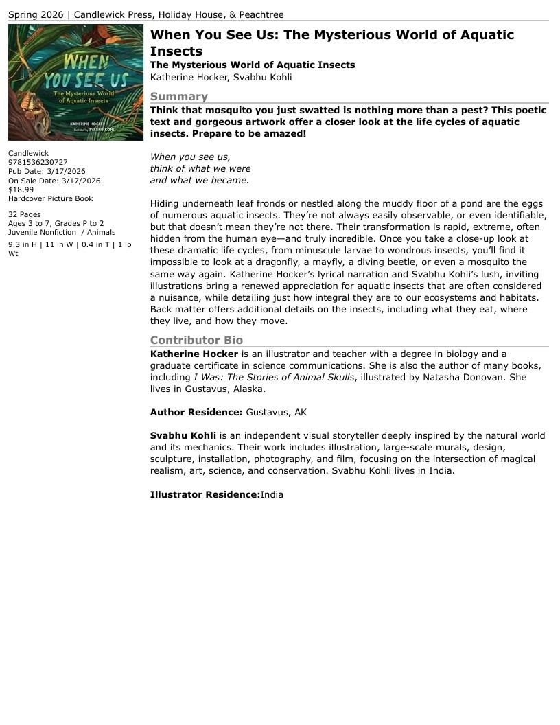 Candlewick Press Spring Books Catalog Weekly Ad January 1 - December 31, 2026