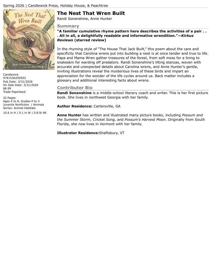 Candlewick Press Spring Books Catalog Weekly Ad January 1 - December 31, 2026