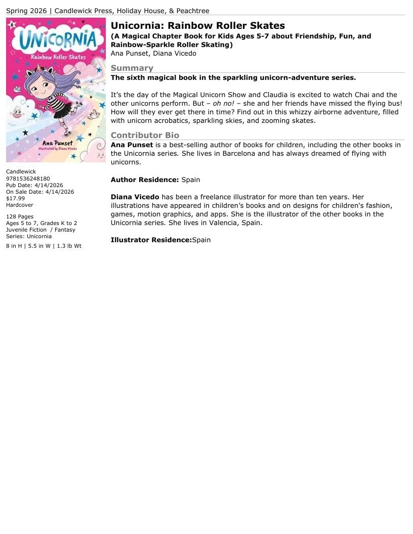 Candlewick Press Spring Books Catalog Weekly Ad January 1 - December 31, 2026