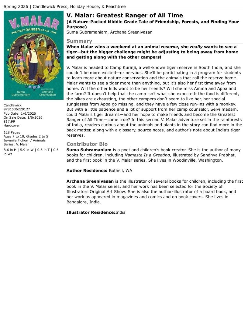Candlewick Press Spring Books Catalog Weekly Ad January 1 - December 31, 2026