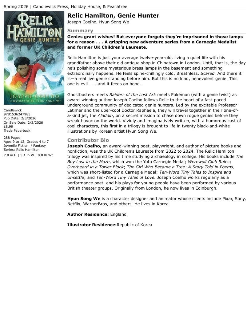 Candlewick Press Spring Books Catalog Weekly Ad January 1 - December 31, 2026