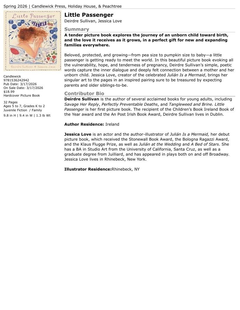 Candlewick Press Spring Books Catalog Weekly Ad January 1 - December 31, 2026