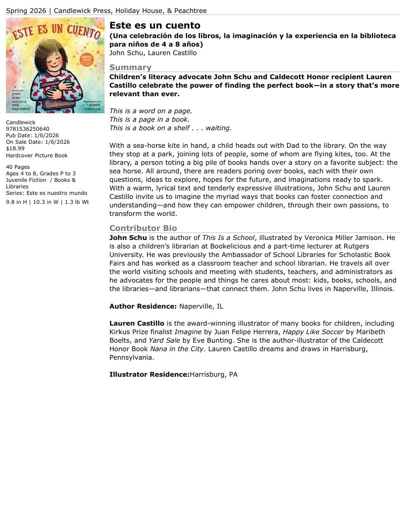 Candlewick Press Spring Books Catalog Weekly Ad January 1 - December 31, 2026