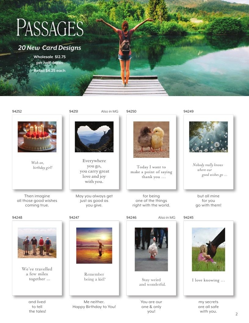 Cardthartic Annual Greeting Card Catalog Weekly Ad January 1 - December 31, 2026