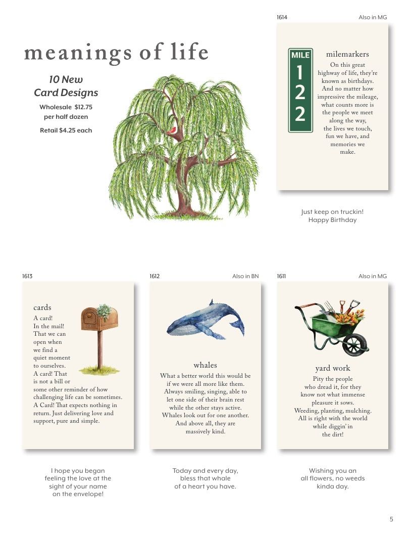 Cardthartic Annual Greeting Card Catalog Weekly Ad January 1 - December 31, 2026