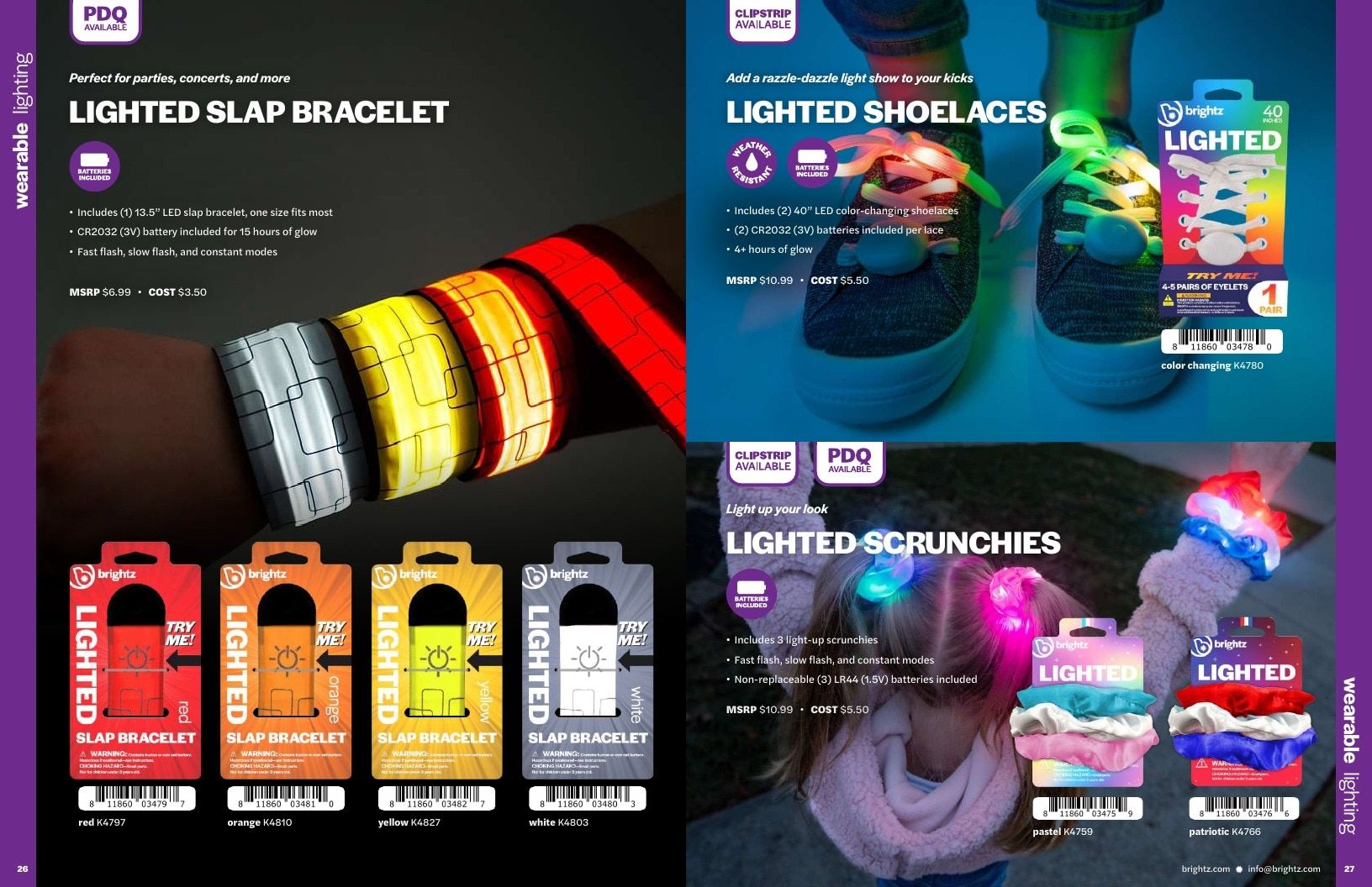 Brightz Annual Lighting Accessories Catalog Weekly Ad January 1 - December 31, 2026