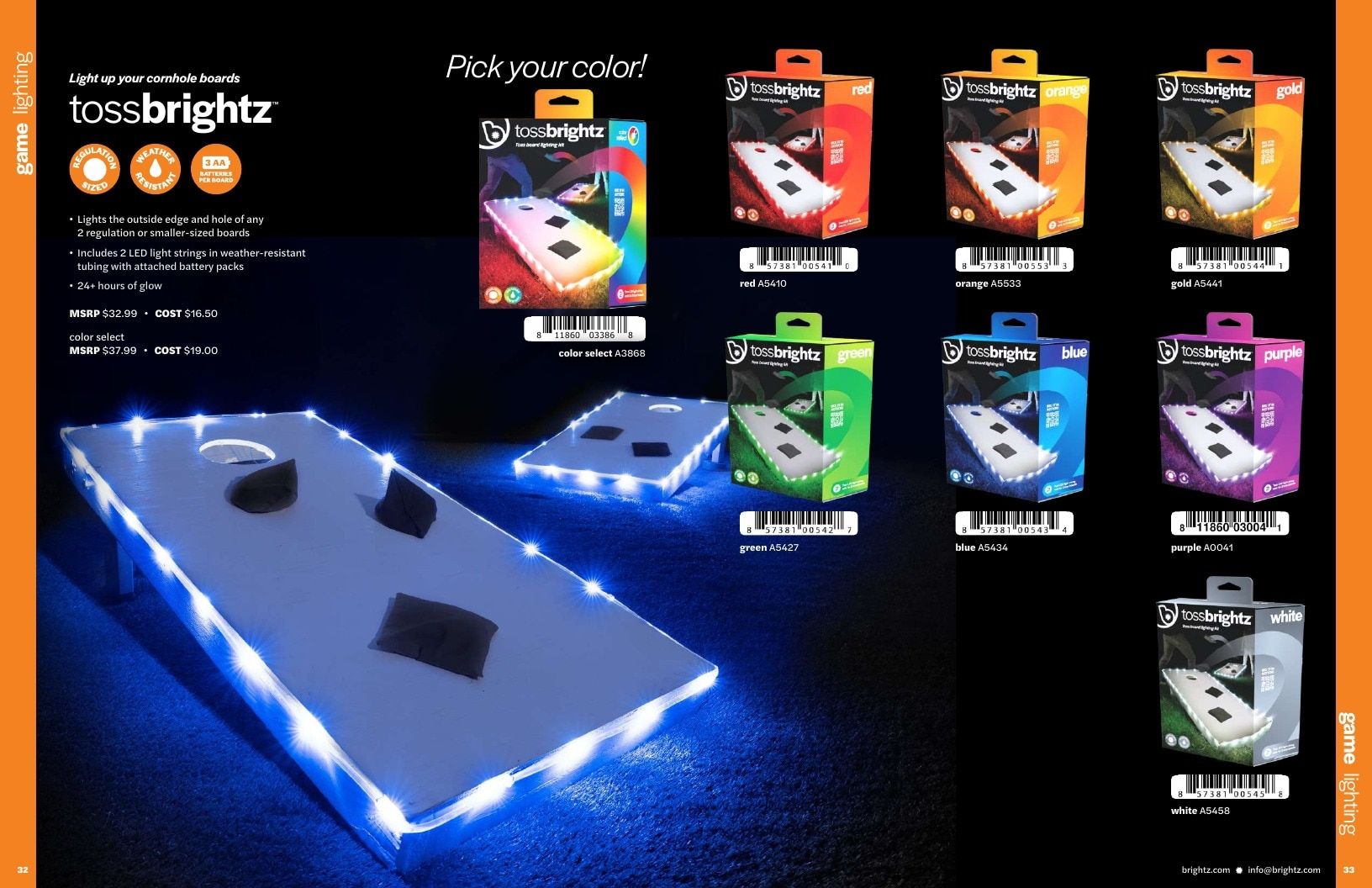 Brightz Annual Lighting Accessories Catalog Weekly Ad January 1 - December 31, 2026