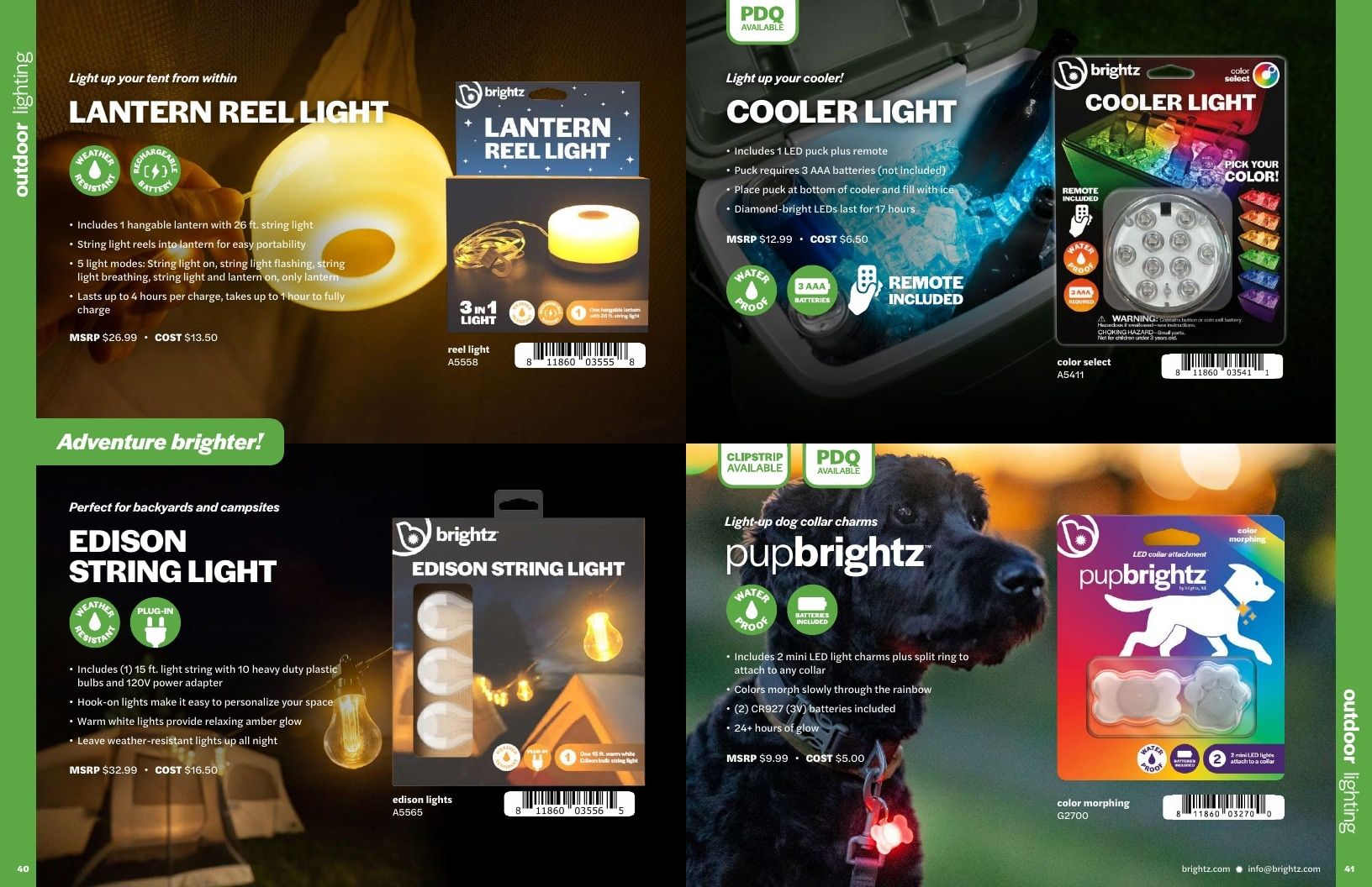 Brightz Annual Lighting Accessories Catalog Weekly Ad January 1 - December 31, 2026