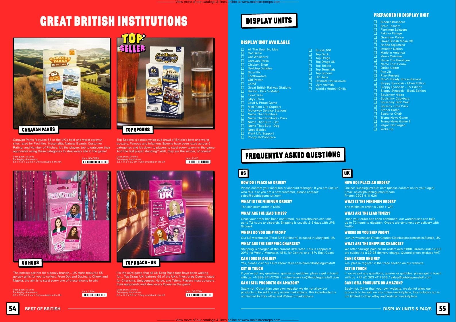 Bubblegum Stuff Fall and Winter Novelty Gifts Catalog Weekly Ad January 1 - December 31, 2026