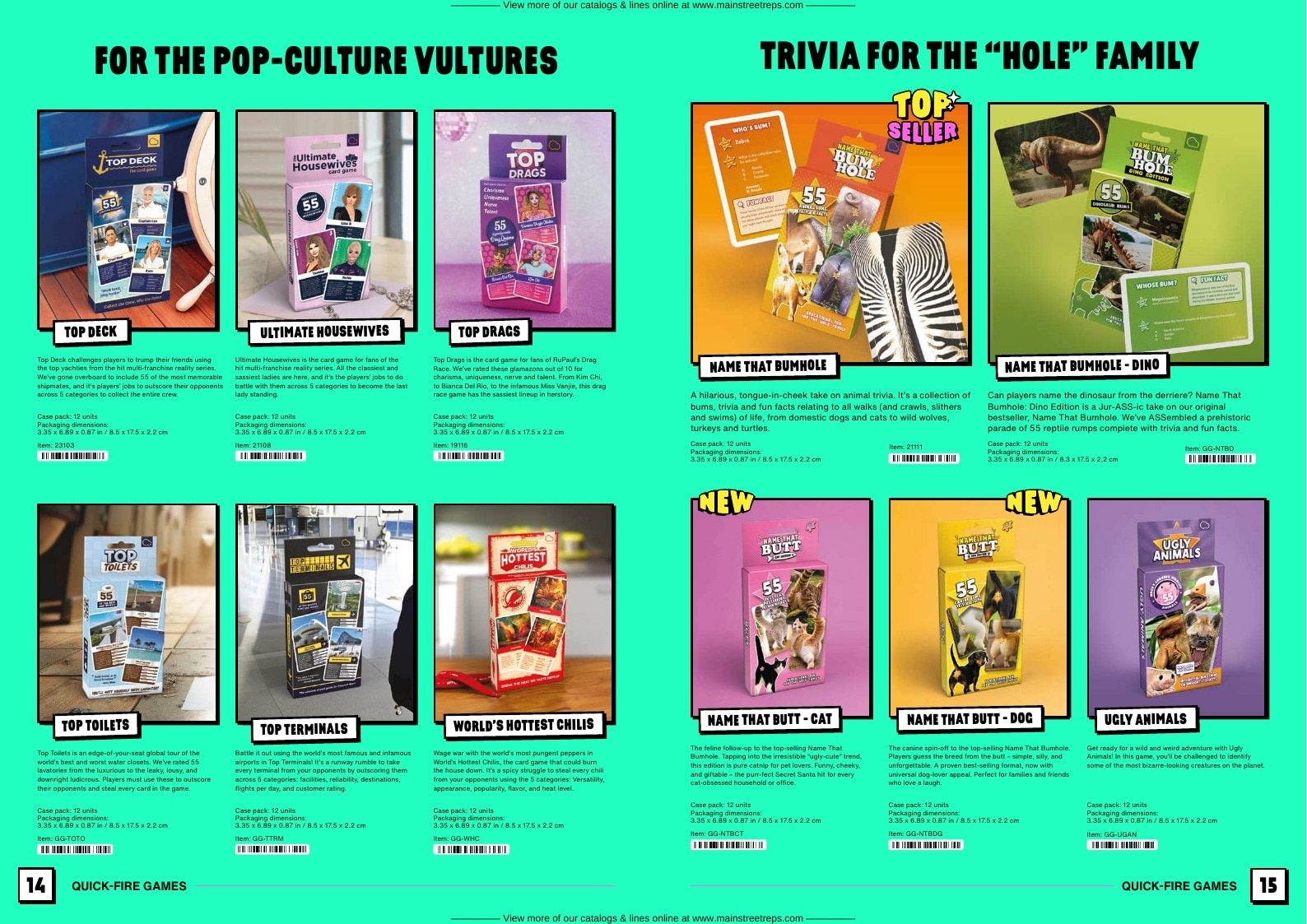 Bubblegum Stuff Fall and Winter Novelty Gifts Catalog Weekly Ad January 1 - December 31, 2026