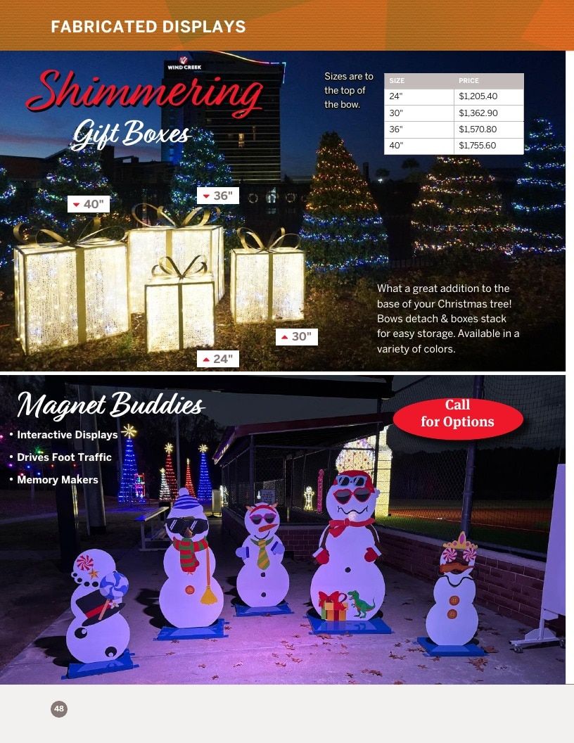 Burr Industries Display Products Catalog Weekly Ad January 1 - December 31, 2026