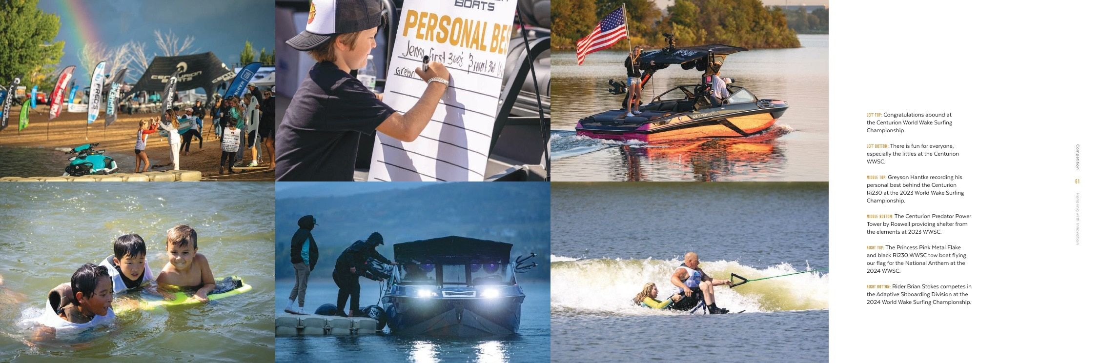 Centurion Boats Anniversary Boats Catalog Weekly Ad January 1 - December 31, 2026