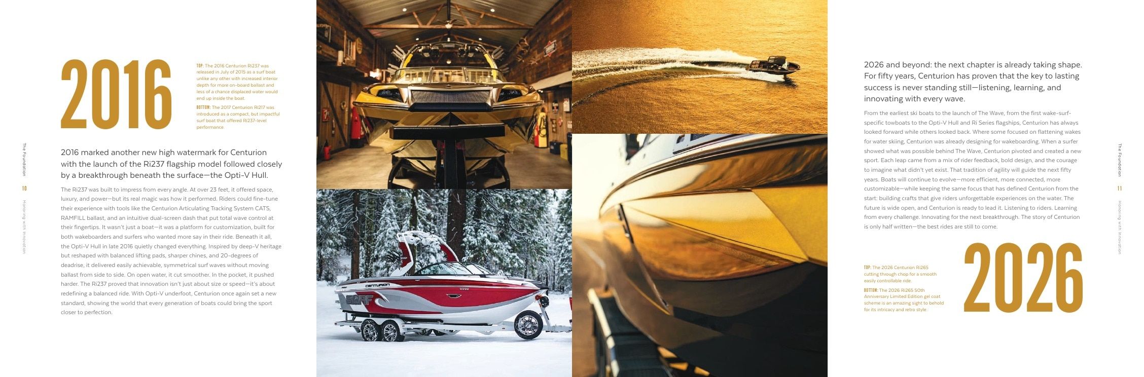 Centurion Boats Anniversary Boats Catalog Weekly Ad January 1 - December 31, 2026
