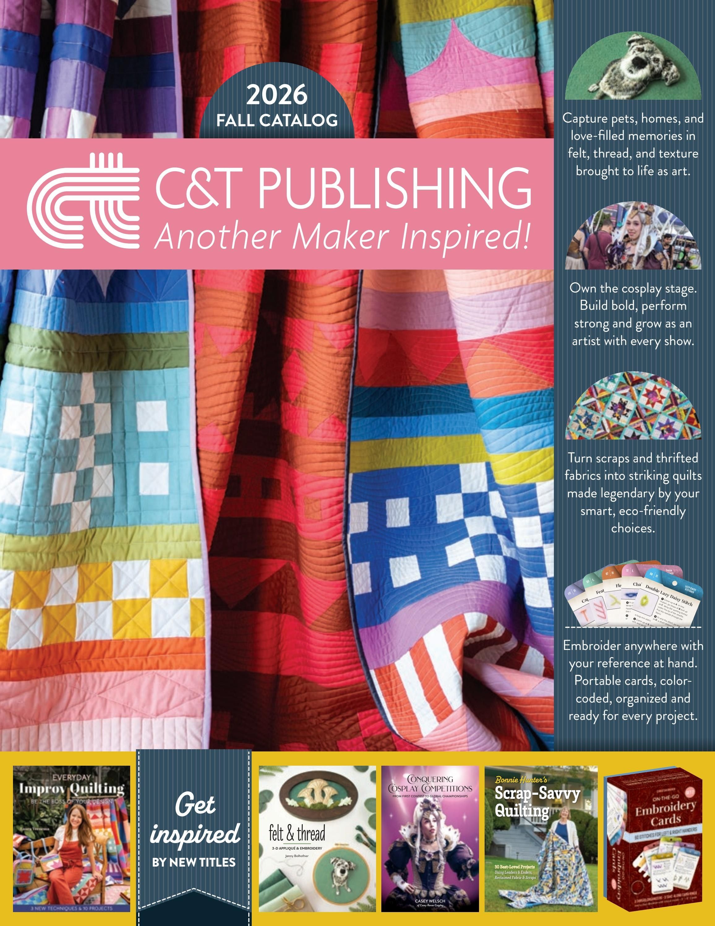 C&T Publishing Fall Book and Craft Catalog Weekly Ad January 1 - December 31, 2026
