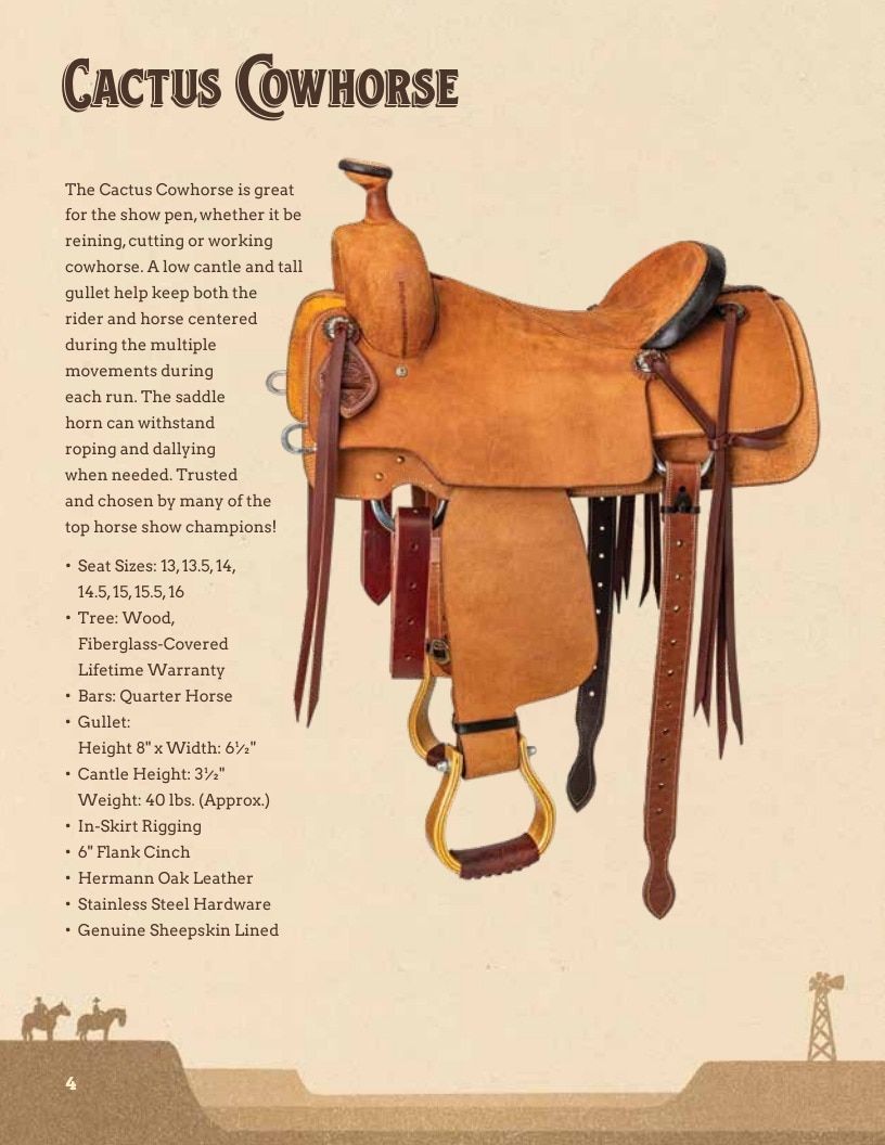 Cactus Saddlery Saddles and Tack Catalog Weekly Ad January 1 - December 31, 2026