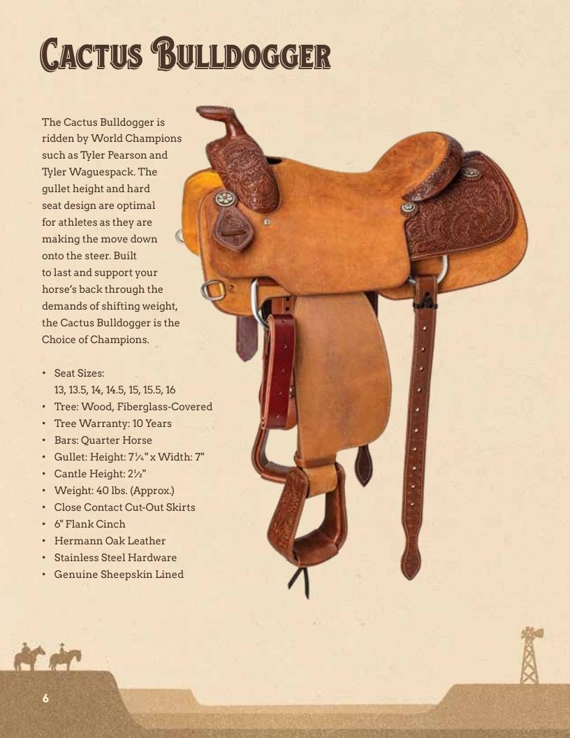Cactus Saddlery Saddles and Tack Catalog Weekly Ad January 1 - December 31, 2026