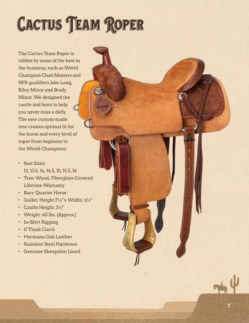 Cactus Saddlery Saddles and Tack Catalog Weekly Ad January 1 - December 31, 2026