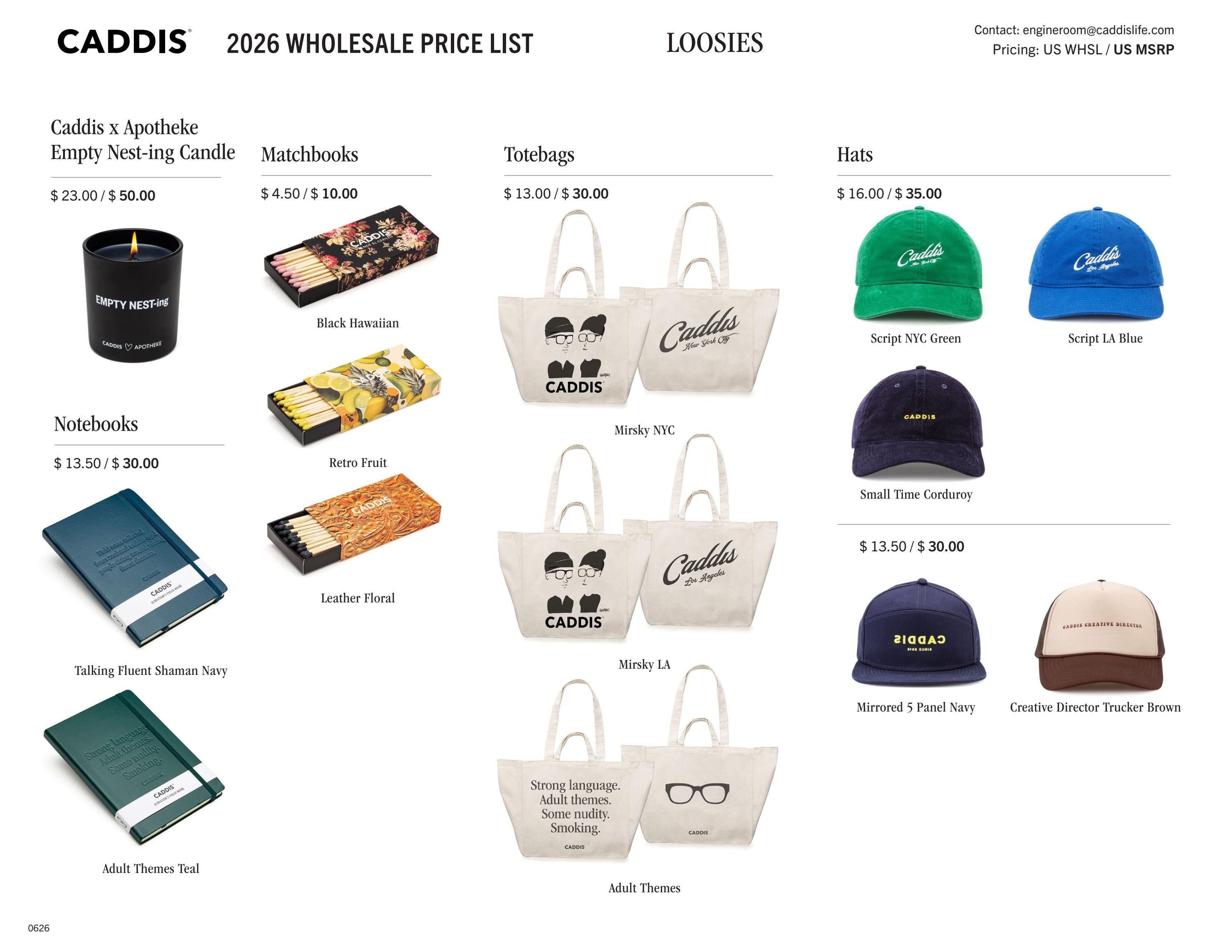 Caddis August Eyewear Catalog Weekly Ad January 1 - December 31, 2026