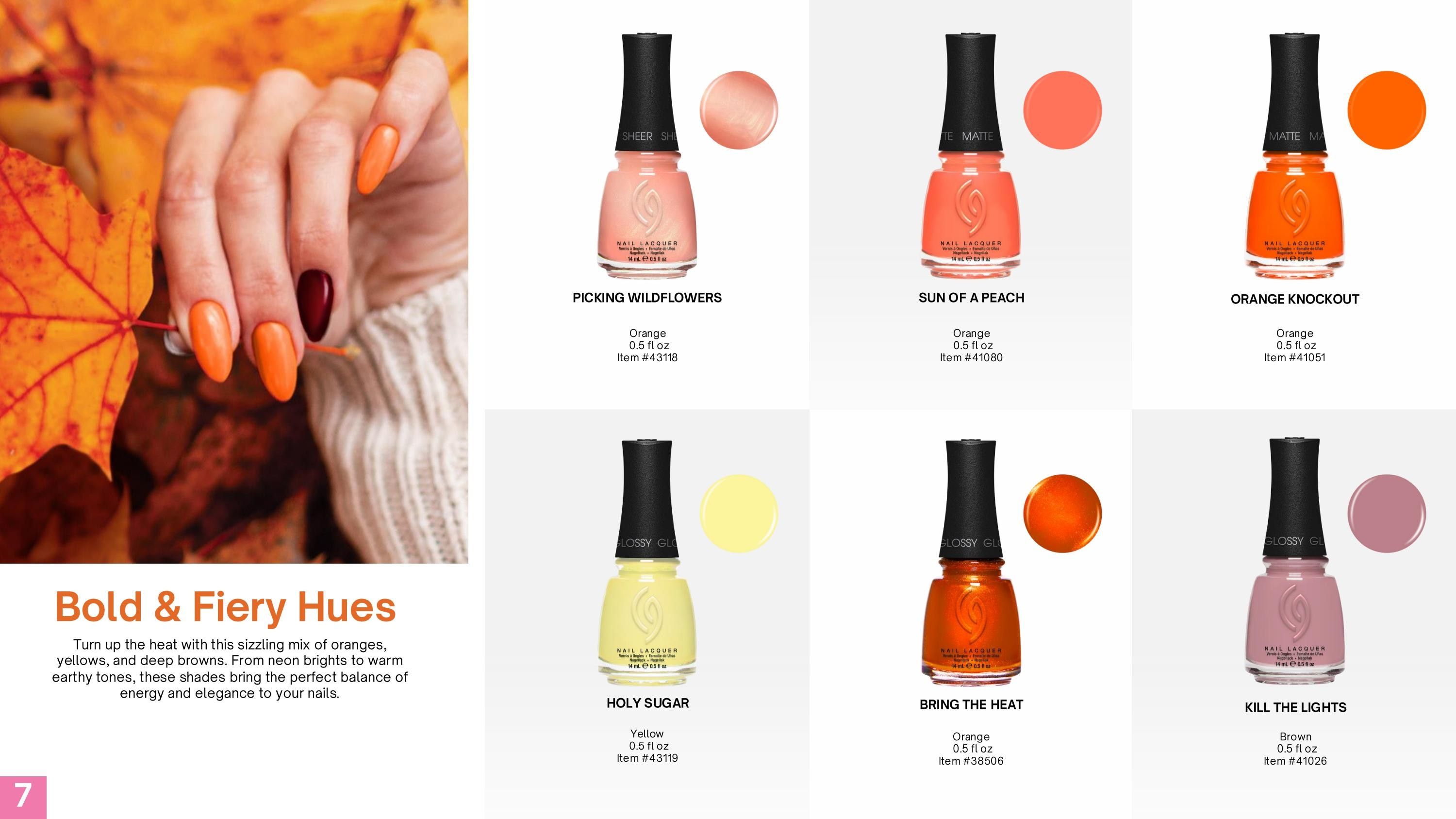 China Glaze Nail Color Catalog Weekly Ad January 1 - December 31, 2026