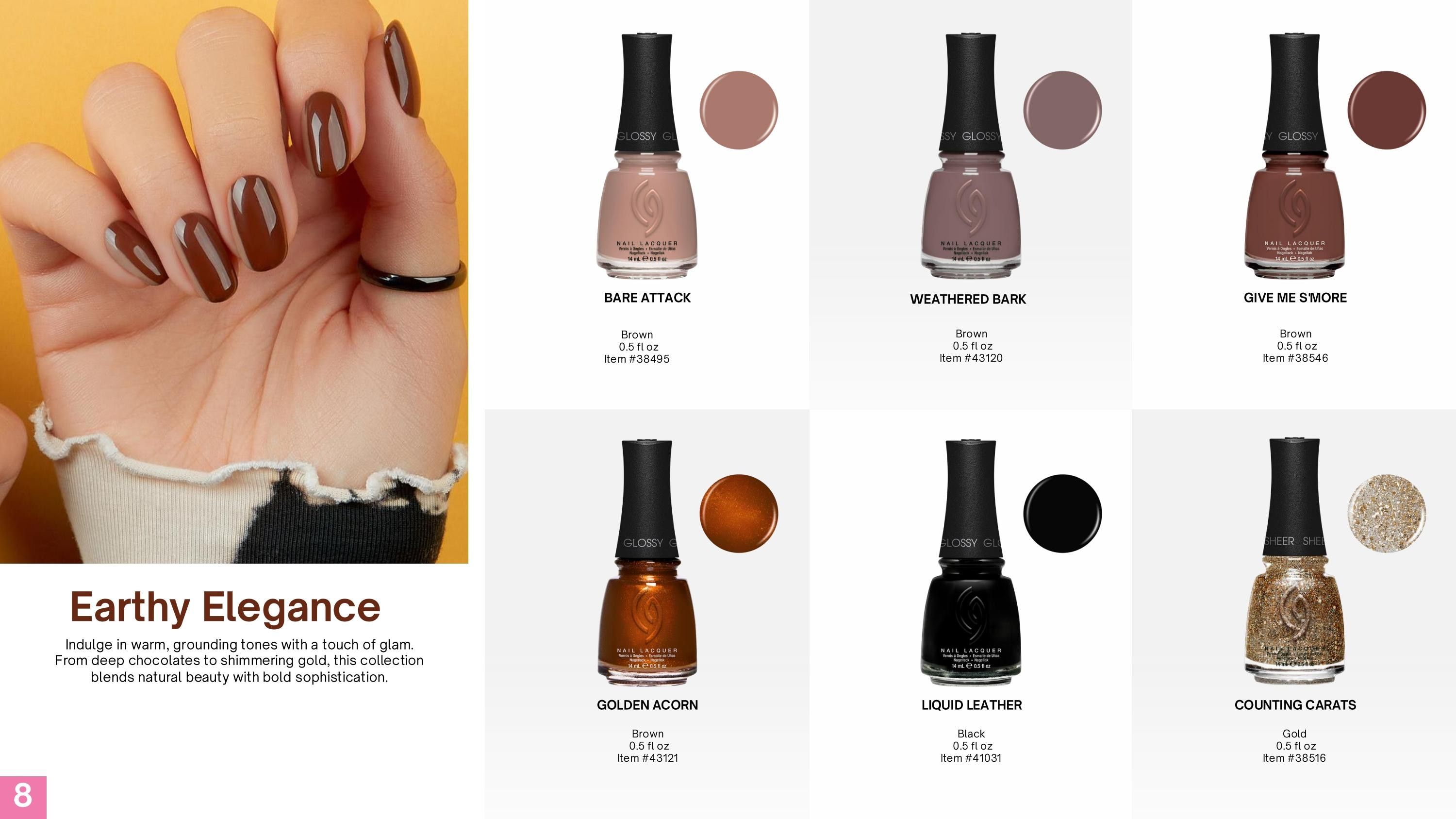 China Glaze Nail Color Catalog Weekly Ad January 1 - December 31, 2026