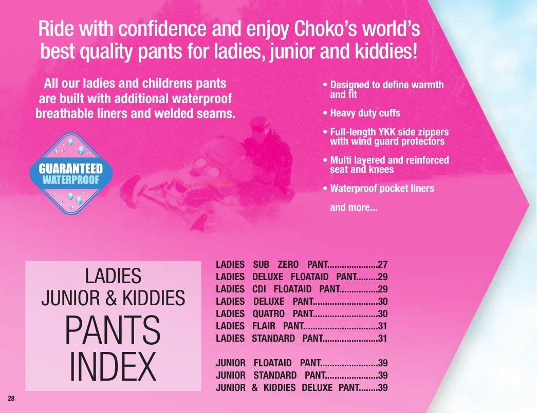 Choko Design Apparel Catalog Weekly Ad January 1 - December 31, 2026