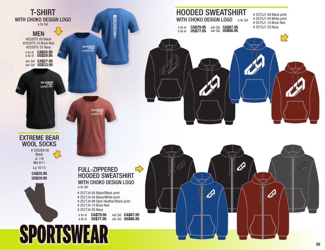 Choko Design Apparel Catalog Weekly Ad January 1 - December 31, 2026