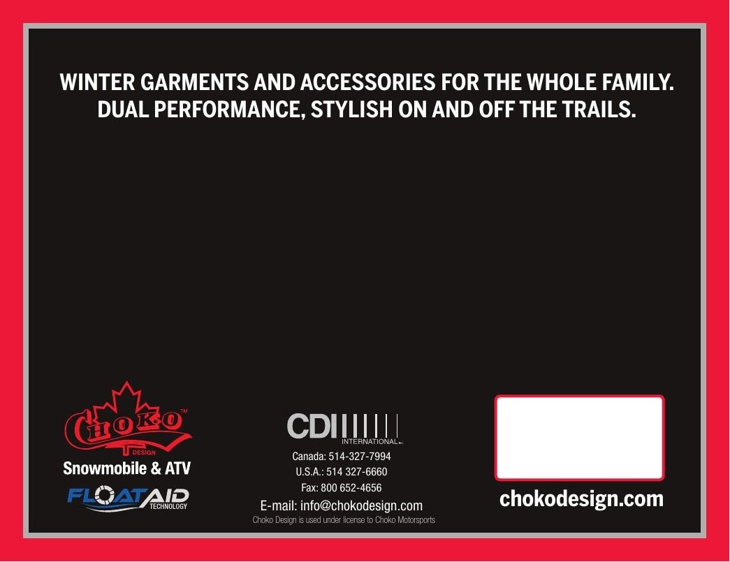 Choko Design Apparel Catalog Weekly Ad January 1 - December 31, 2026
