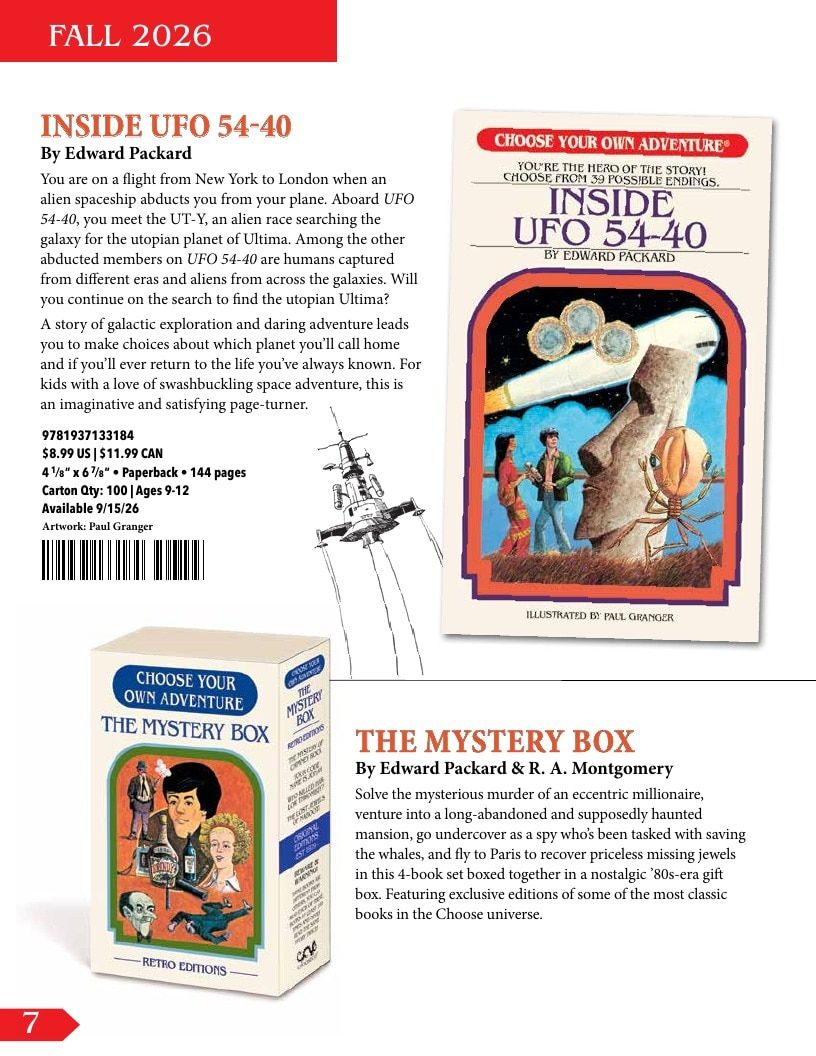 Choose Your Own Adventure Interactive Books Catalog Weekly Ad January 1 - December 31, 2026