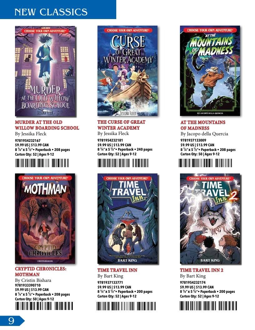 Choose Your Own Adventure Interactive Books Catalog Weekly Ad January 1 - December 31, 2026
