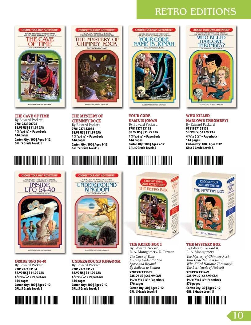 Choose Your Own Adventure Interactive Books Catalog Weekly Ad January 1 - December 31, 2026